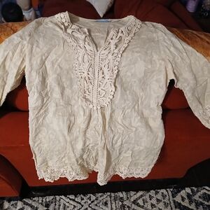 PINK CATTLELAC Light Beige Top